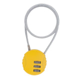 Maxbell 3xMotorcycle Helmet Lock Cycling lock Universal mini Backpack Yellow