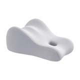 Maxbell Memory Foam Triangle Pillow Wedge Trendy for Apartment Back Sleeping Massage dark grey