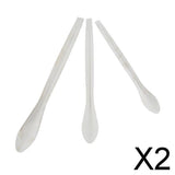Maxbell 2xSet of 3 Pieces Stainless Steel Dispensing Spoons Lab Micro  Scrapers