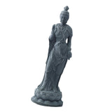Maxbell Guan Yin Statue Ornament Craft Kuanyin Figurine for Fireplace Garden Outdoor