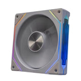 Maxbell CPU Fan 5V 3Pin ARGB High Performance for PC Chassis Silent Case Cooling Fan White Backward Air