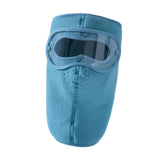 Winter Full Face Mask Men Women Reusable Headgear for Running Hiking Camping Blue