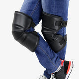 Maxbell 35cm Waterproof Motorcycle Warm Kneepad Leg Warmer Protective Knee Pads - Aladdin Shoppers
