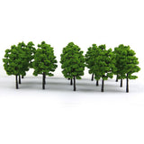 Maxbell 3x20x Model Trees Scenery 1:100 HO Scale Tree Landscape Layout Green