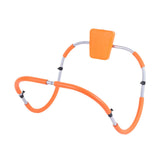 Maxbell Situp Training Tool Steel for Abdominal Core Strength Training Gym Use Belly orange