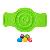 Maxbell Balance Board Wobble Stability Board for Skateboarding Skiing Indoor Outdoor Green