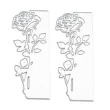 2x Rose Leaves Die Cuts DIY Scrapbooking for Invitations Greeting Card