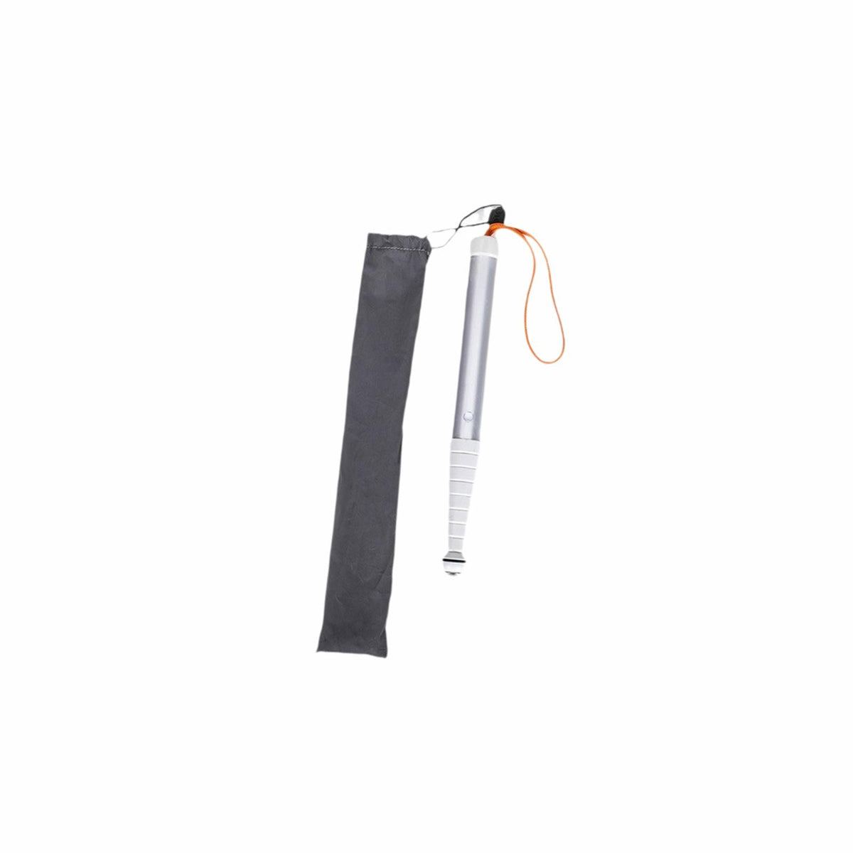 Walking Stick for Blind Titanium Alloy Shockproof Anti Slip with Storage Bag 9 Section 1.28m