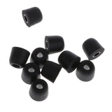 Maxbell 30 Pieces Earbud Memory Foam Eartips Earplug Tips For InEar Headphone 4.5 mm
