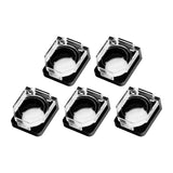Maxbell 5Pcs Stop Button Cover 2.2cm Knob Cover for Architecture Home Logistics Without Spring