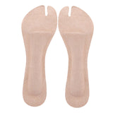 Maxbell 2xHigh Heel Cushion Inserts PU Leather Insoles for Beach Flip Flops Men Ladies 2.99x9.17x0.18inch