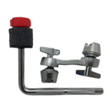 Maxbell Drum Set Mounting Clamp Easily Cymbal Arm for Drummers Artist Orchestra Red