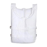 Maxbell Life Vest Portable Adjustable Straps Swim Jacket for Adults Kayaking White