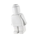 Maxbell Maxbell Vase for Flowers Robot Flower Pot Desktop Vase for Housewarming Indoor Table White
