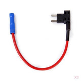 Maxbell 3Pcs 32V Mini (ATM,APM) Blade Fuse TAP Add-A-Circuit Adapter Holder for Auto Car