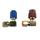 Maxbell A/C High & Low Side Coupler R12 To R134a Adapter 90 degrees Quick Connector - Aladdin Shoppers