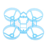 65mm 3.1g Whoop Frame Kit Compatible for 0603 Motor Tiny Whoop Racing Blue