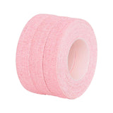 Maxbell 3 Pieces Guitar Finger Wraps Tape Accessories Sturdy Breathable Professional pink color