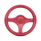 Maxbell Wheel Steering Toy Car Driving Round Steering Wheel for Go for Children Red
