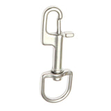 Maxbell 2x Stainless Steel Swivel Snap Hook Clip for Scuba Diving Tools Accessories