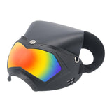 Maxbell Dog Goggles Decor Eye Protection Dog Sunglasses for Parties Holidays Outdoor Black Red