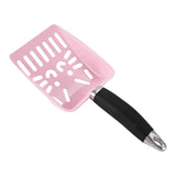 Maxbell Cat Litter Scoop Practical Pet Accessories Easy to Clean Sturdy Mesh Scooper Pink
