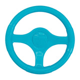 Maxbell Wheel Steering Toy Car Driving Round Steering Wheel for Go for Children Blue