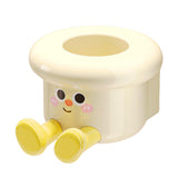 Maxbell Toothbrush Holder Wall Mounted Bathroom Organizer for Hotel Home Accessories White