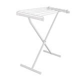 Clothes Drying Rack Folding x Shaped Compact Indoor Outdoor for Home Balcony