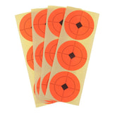 Maxbell Maxbell 120pcs Shooting Paper Target Florescent Orange Self adhesive Target Stickers