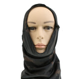 Maxbell Outdoor Camo Face Mask Balaclava Hood Headscarf Neck Warmer Black Camo - Aladdin Shoppers