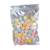 50x Easter Foam Eggseaster Artificial Eggs for Home Home Garden Decor Crafts white egg spots