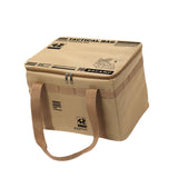 Maxbell Camping Storage Bag Oxford Cloth Duffle Bag for Outdoor Sports Travel Picnic Khaki