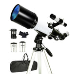 Maxbell Astronomical Telescope Focal Length of 400 mm Refractor for Adults Beginners