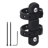 Maxbell Bike Water Bottle Cage Mount Base Silicone for Riding Road Bike Folding Bike Black