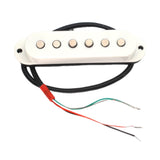Maxbell Neck Humbucker Electric Guitar Pickup for Electric Guitar Musical Instrument white