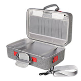 Maxbell Game Console Carrying Case Gaming Accessories for USB Cables Charging Cables Gray