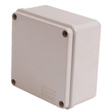 Maxbell Waterproof Dustproof IP66 ABS Plastic Junction Box Universal Electric Project Enclosure Pale Gray 3.9 x 3.9 x 2 inch(100 x 100 x 50 mm) - Aladdin Shoppers
