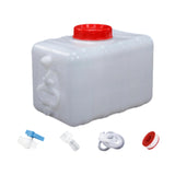 Maxbell Water Container Set Drink Dispenser Portable for Fishing Driving Backpacking 15L