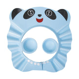 Maxbell Shower Cap for Kids Lovely Shower Accessory Bath Cap for Girls Children Kids blue