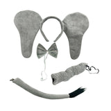 Kids Elephant Costume Set Dress up for Carnival Performance Party Decoration 4Pcs
