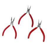 Maxbell Maxbell 3 Pieces Pliers with Ergonomic Handle Supplies for DIY Jewelry Making Women