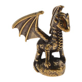 Maxbell Animal Hinge Head Gift Ornament Animal Figurine for Doors Living Room Office Dragon