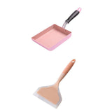 Maxbell Aluminum Non-stick Fry Pan Omelette Skillet with Silicone Spatula Turner Kit