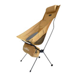 Maxbell Folding Camping Chair Furniture Foldable Beach Chair for Beach Patio Outside Khaki