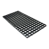 Maxbell Fish Tank Divider Easy Installation Aquarium Lid Separation Hood Bottom Tray 30x15x1.5cm Black