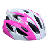Maxbell Kids Bike Helmet Adjustable Fashion Cycling Helmet for Outdoor Biking Riding white and pink