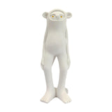 Maxbell Resin Animal Statue Cute Desktop Decor Ornament for Hotel Spring Living Room MINKY Monkey