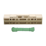 Climbing Hangboard with Hanging Rope Finger Training Board Strength Training