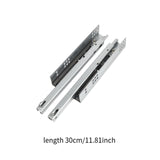 Maxbell 2Pcs Drawer Sliding Rails Drawer Slides for Furniture Bath Cabinet M